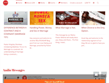Tablet Screenshot of lovedatingandmarriage.org